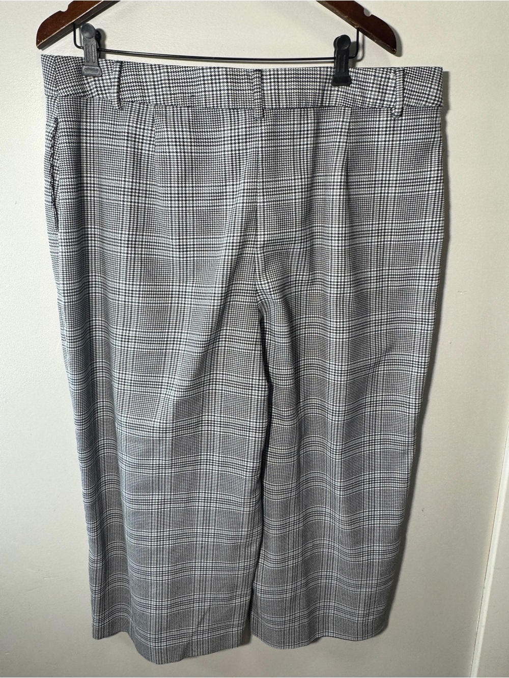Ricki's Plaid Wide Leg Cropped Pants Size 18 - Picture 6 of 13